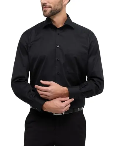 Eterna Blusenshirt Hemd 8817 E19K 44 - Blusen aus 100% Baumwolle, atmungsaktiv und perfekt für einen eleganten Look im Alltag.