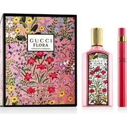 Gucci Flora by Gucci Gorgeous Gardenia EDP Geschenkset 100 ml + 10 ml - Damendüfte mit edlem Duft, der Birnenblüte, Gardenie und Patschuli vereint – ideal als Geschenk für besondere Anlässe.
