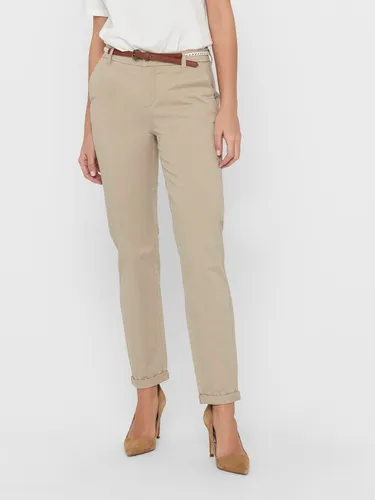 ONLBIANA Life Cotton Belt Chino CC PNT - Damen-Hosen, nachhaltig aus Better Cotton gefertigt für umweltbewusste Modebewusste.