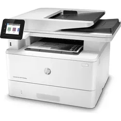 HP LaserJet Pro MFP M428dw - Multifunktionsdrucker für schnelles Drucken - Drucker für kleine und mittelständische Unternehmen, mit bis zu 38 Seiten pro Minute Druckgeschwindigkeit und Duplexfunktion für effizientes Arbeiten. WLAN und Ethernet-Anschluss für einfache Vernetzung.