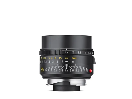 Leica 35mm f/1,4 Summilux-M Asph. - Hochwertiges M Objektiv - Leica M Objektiv mit f/1,4 Blende für herausragende Bildqualität und kreative Freiheit bei schwachem Licht.