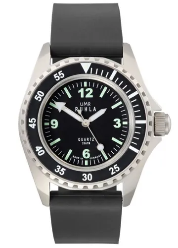 UMR RUHLA Kampfschwimmeruhr 13-01 - Armbanduhr für Herren, wasserdicht bis 20 bar und limitiert auf 999 Stück, ideal für Kampfschwimmer und Taucher.