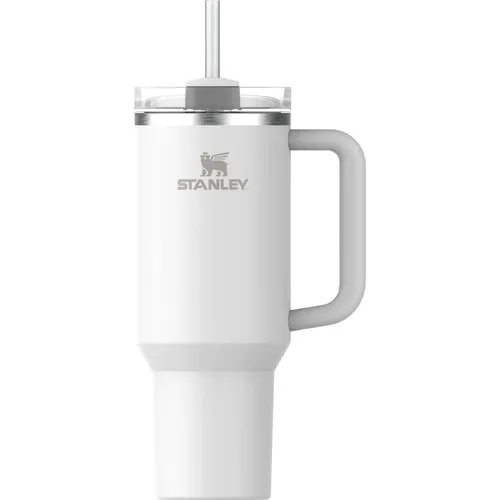 Stanley The Quencher H2.O FlowState Tumbler 1,2l - Frost - Thermobehälter mit 90% recyceltem Edelstahl, Vakuumisolierung für lange Kälte, verschiedene Trinkoptionen und ergonomischer Griff für einfachen Transport.