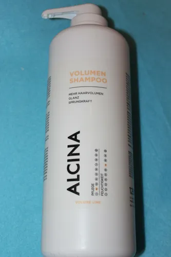 ALCINA Volumen-Shampoo Set 2x250ml - Shampoo für feines Haar, ammoniakfrei und mit Keratin für volles Volumen. Ideal für alle Altersgruppen und Geschlechter, spendet Feuchtigkeit und nährt das Haar.