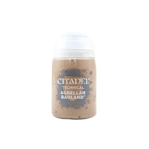 Games Workshop Citadel Pot de Peinture Agrellan Badland, technische Textur, 24 ml