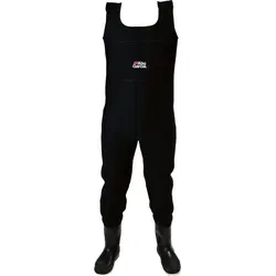 Abu Garcia Neopren-Angelwathose - wasserdicht und isoliert mit Filzsohlen für besten Grip - Watschuhe & Anglerstiefel, aus 4 mm dickem Neopren für optimale Wärme und Komfort beim Kaltwasserfischen, ideal für Outdoor-Aktivitäten.