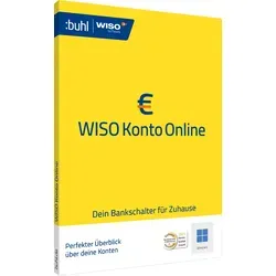 Buhl Data WISO Konto Online 2025 Download für Windows - Kaufm. Software & Steuer - Effiziente Buchhaltung und Steuererklärung in einer benutzerfreundlichen Anwendung, ideal für Selbstständige und kleine Unternehmen.
