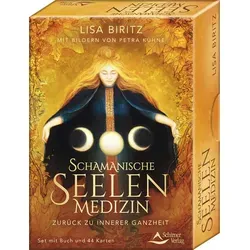 Schamanische Seelenmedizin - Zurück zu innerer Ganzheit von Lisa Biritz und Petra Kühne - Taschenbuch mit 44 Karten zur Förderung der inneren Ganzheit, ideal für alle, die sich mit altem Wissen und schamanischen Praktiken beschäftigen.
