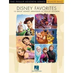 Disney Favorites (Big-Note Piano Book) 10 great Songs. Noten für Klavier