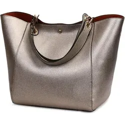 Desigual Damen Handtasche Kunstleder Schultertasche - Geräumige und wasserdichte Tote - Pahajim - Stilvolle Henkeltasche aus hochwertigem Kunstleder, geräumig und wasserdicht. Mit abnehmbarem Griff und Schultergurt für vielseitige Trageoptionen. Praktische Struktur mit separater Brieftasche für optimale Organisation.