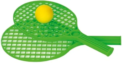 Betzold - Mini-Tennis-Set - Softball Kindertennis Strandspiel Kinderspiel