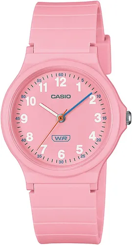 CASIO Chronograph Casio LQ-24B-4BEF - Damenuhr mit strapazierfähigem Resin-Gehäuse, ideal für den täglichen Gebrauch und sportliche Aktivitäten.