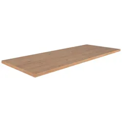 Arbeitsplatte APL150 in Eichefarben 150x60cm - Zubehör für Möbel: Diese elegante Arbeitsplatte in warmer Eicheoptik bietet nicht nur ausreichend Platz, sondern überzeugt auch mit kratzfester, pflegeleichter Oberfläche und hoher Stabilität für den intensiven Küchenalltag.