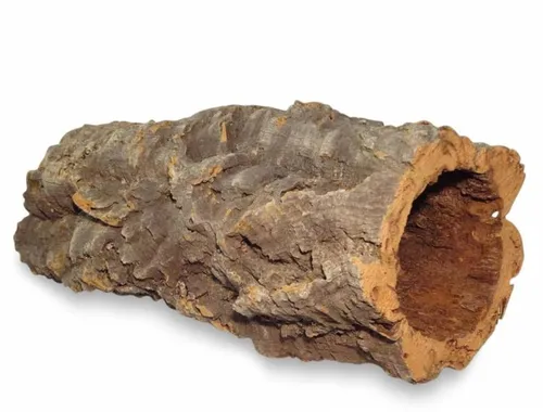 Korkröhre: Naturkork, Korkrinde, Vögel | gereinigt | ca. 30 cm lang, ⌀= 11-14cm