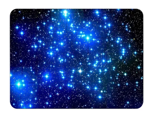 Silent Monsters Gaming & Office Mauspad 24 x 20 cm Mousepad Weltall Sterne Space