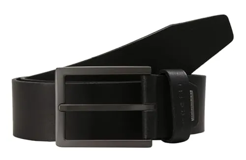 bugatti Herren Gürtel 37600-1671, Schwarz - Stylischer Herren-Gürtel von bugatti, ideal für den Alltag, mit hochwertiger Verarbeitung und zeitlosem Design.