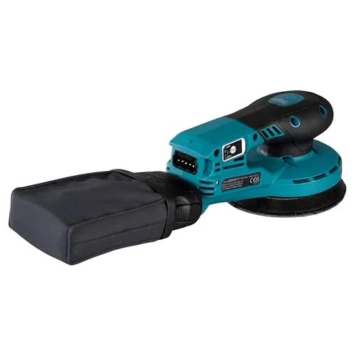 Makita Exzenterschleifer BO001CGZ XGT - Akku 125mm - Schleifmaschinen mit 40V Akkubetrieb, hervorragende Oberflächenqualität durch 5mm Schwingkreis und integrierte Staubabsaugung für sauberes Arbeiten.