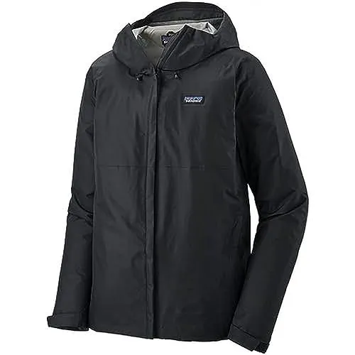 Patagonia Mens Torrentshell 3L Jacket Black (XXL) - Funktionsjacke mit 3-Lagen H2No Technologie, dauerhaft wasserabweisend und atmungsaktiv, ideal für Outdoor-Aktivitäten bei jedem Wetter.