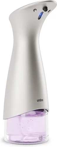 Umbra Seifenspender Otto 280ml - Nickel - Seifenspender aus Kunststoff in edlem Nickel-Finish, ideal für modernes Badezimmerdesign und platzsparende Montage.