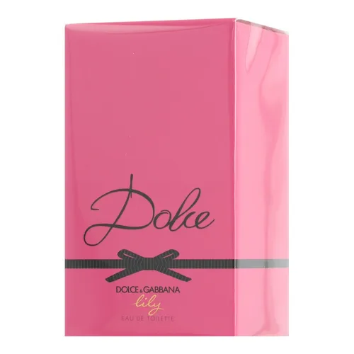 Dolce & Gabbana Dolce Lily EDT W 75ml - Damenduft mit fruchtig-blumigen Noten, der die Weiblichkeit verkörpert. Erleben Sie die harmonische Kombination aus Lilie und Passionsfrucht für ein erfrischendes Dufterlebnis.