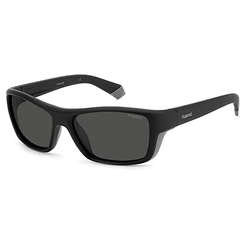 Polaroid Unisex PLD 7046/s Sunglasses, 08A/M9 Black Grey, 57