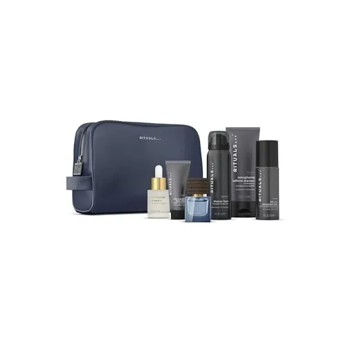 Homme Large Gift Set 2025 – Pflege für den modernen Mann - Ganzkörperpflege mit Duschschaum, Koffein-Shampoo, Hyaluronsäure-Booster und mehr. Perfekt für unterwegs, bietet 24h Frische und Pflege in einer stilvollen Kulturtasche.