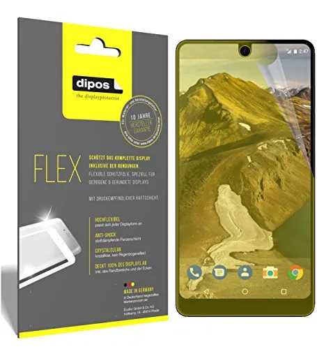 dipos I 3X Schutzfolie 100% kompatibel mit Essential Phone Folie (Vollständige Displayabdeckung) Displayschutzfolie