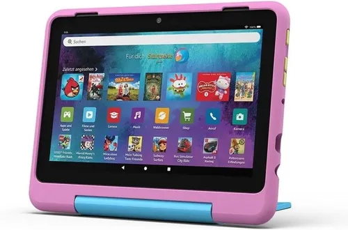 AMAZON Fire HD 8 Kids Pro - Kinder Tablet mit 32 GB - Tablet für Kinder mit 32 GB Speicher, robustes Design und kindgerechte Inhalte für sicheres Lernen und Spielen.