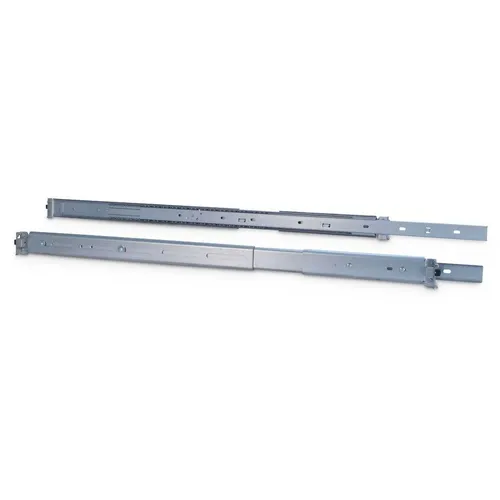 2U Teleskopschienen 650 mm - Einbauschienen in Grau - Führungsschiene für 19"-Server, aus robustem 1,5-mm-Stahl, bietet eine stabile und langlebige Lösung für Ihre Server-Gehäuse.