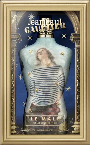 Jean Paul Gaultier Le Male Limited Collector 2024 Eau de Toilette 125 ml - Herrenduft mit ikonischem Design, vereint frische Minze, warme Vanille und intensiven Lavendel für einen sinnlich maskulinen Duft, perfekt für die Feiertage.