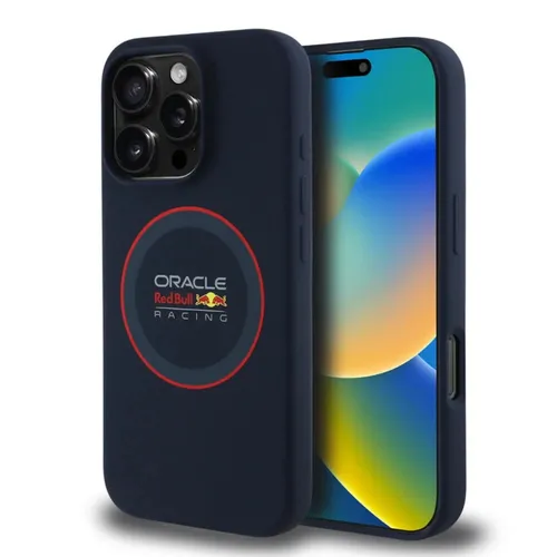 F1 Oracle Red Bull für iPhone 16 Pro Magsafe Schutzhülle/Case Tasche