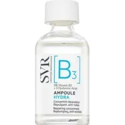 SVR Ampoule [B3] Hydra Repairing Concentrate 30 ml - Medizinische Körperpflege - Intensiv feuchtigkeitsspendendes Gesichtsserum mit 5% Niacinamid für empfindliche Haut, stärkt die Barriere und mindert Rötungen.