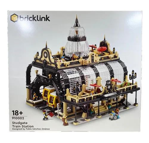 LEGO® 910002 Bricklink Noppenheimer Bahnhof - LEGO (R) Komplette Sets & Packs, limitierte Auflage mit 4076 Teilen, ideal für große Baumeister und Eisenbahn-Enthusiasten – ein exklusives Set für kreative Bauprojekte!