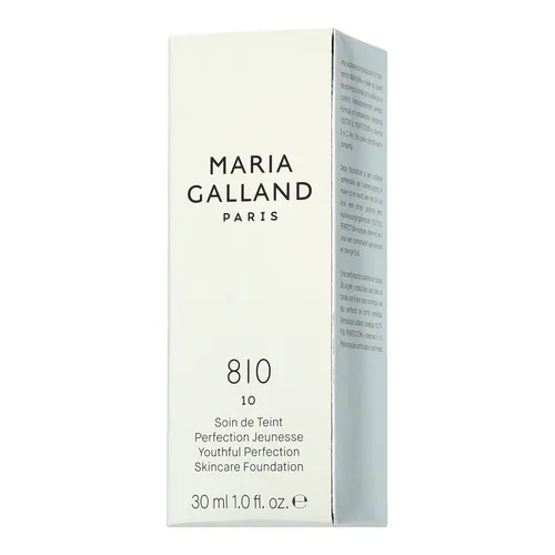 Maria Galland 810 Soin de Teint Perfection Jeunesse 10 Beige Clair - Make-up mit mittlerer Deckkraft, spendet Feuchtigkeit und sorgt für einen strahlenden, ebenmäßigen Teint. Anti-Aging Wirkstoffe mildern Falten und straffen die Haut.