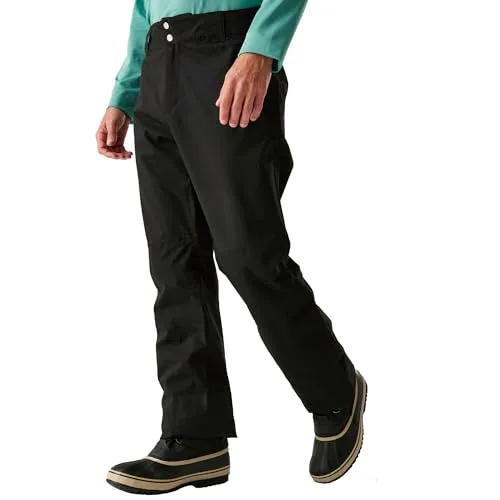 Dare 2b Ski-Latzhose Achieve II Herren, Schwarz, Größe XL - Wasserdichte und atmungsaktive Wintersport-Bekleidung aus 4-Wege-Stretch für optimalen Komfort und Bewegungsfreiheit, ideal für anspruchsvolle Skifahrer.
