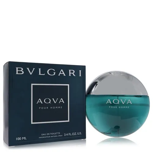 Bvlgari Aqva pour Homme Eau de Toilette - 100 ml, aquatischer Duft mit Zitrusnoten und ozeanischen Algen, ideal für den abenteuerlustigen Mann