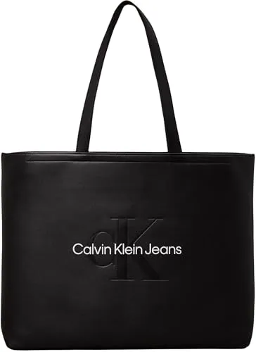 Calvin Klein Jeans Sculpted Shopper Tasche 41 cm  grau