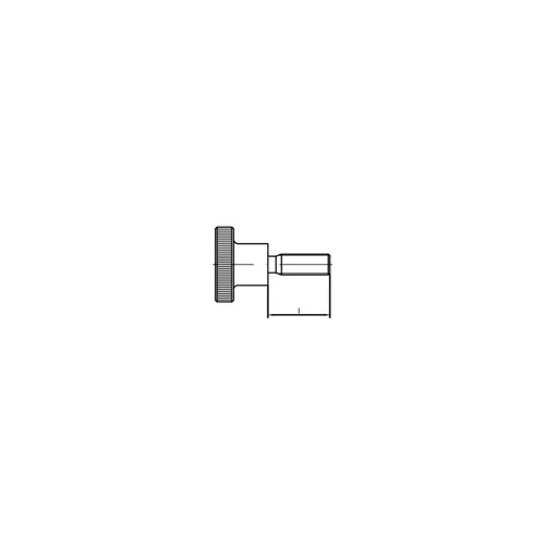 DIN 464 Rändelschraube hohe Form VG M6x8 Messing blank - 25 Stück - Hochwertige DIN 464 Rändelschrauben aus Messing, ideal für präzise Justierungen und einfache Handhabung. Perfekt für Bastler und Profis.