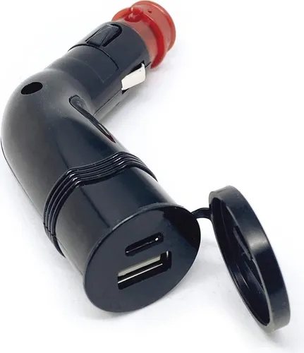 BAAS bike parts Abgewinkeltes USB-Ladegerät
