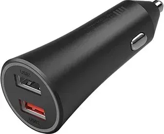 Xiaomi Mi 37W Dual-Port Car Charger Black, GDS4147GL, Blister