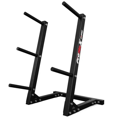 K-Sport Gewichtsständer bis 280 kg – Hantelablage mit 5 Laststangen - Hantelscheibenständer für Krafttraining, stabil und belastbar bis 280 kg! Halte dein Home Gym ordentlich und sicher mit diesem massiven Stahlgestell.
