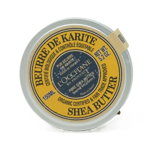 L'Occitane Shea Butter 150 ml - Intensive Feuchtigkeitspflege - Ganzkörperpflege mit 100% reinem Sheabutter, ideal zur tiefen Hydratation trockener Haut und für ein samtweiches Hautgefühl.