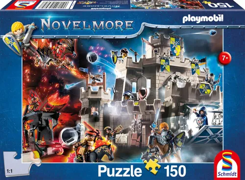 Puzzle Playmobil Novelmore, Die Burg von Novelmore 150Teile