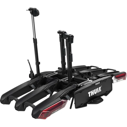 Thule Fahrradträger Epos 979 für 3 Fahrräder - E-Bike Anhängekupplung - Fahrradträger für 3 E-Bikes, abnehmbar und faltbar, maximale Traglast von 60 kg, ideal für Familienausflüge.