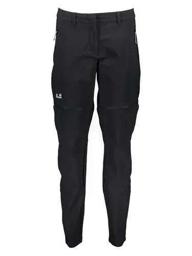Jack Wolfskin HIKEOUT Zip Off Pants W - Wanderhosen mit abzippbaren Beinen, wind- und wasserabweisend sowie äußerst atmungsaktiv – ideal für jedes Abenteuer in der Natur.