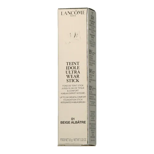 Lancôme Teint Idole Ultra Wear Foundation Stick 01 Beige Albatre - Make-up mit langanhaltender Deckkraft und einem natürlichen Finish, ideal für einen makellosen Teint den ganzen Tag.