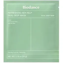 Biodance Nachtcreme Refreshing Sea Kelp - 4 Stück - Nachtcreme mit erfrischendem Algenextrakt, spendet intensive Feuchtigkeit und revitalisiert die Haut über Nacht.