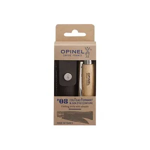 Opinel Taschenmesser No 8 - 8 cm Klinge, leicht und ideal für Outdoor-Abenteuer
