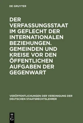 Christian Tomus Der Verfassungsstaat Im Geflecht (Gebundene Ausgabe) (US IMPORT)