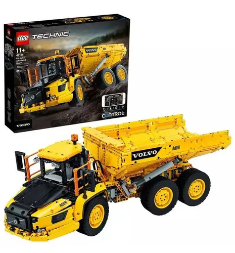 LEGO® Technic 42114 Knickgelenkter Volvo-Dumper (6x6) - LEGO (R) Komplette Sets & Packs, 2193 Teile für kreatives Bauen und Spielspaß, ideal für Technik-Fans von 11 bis 99 Jahren.